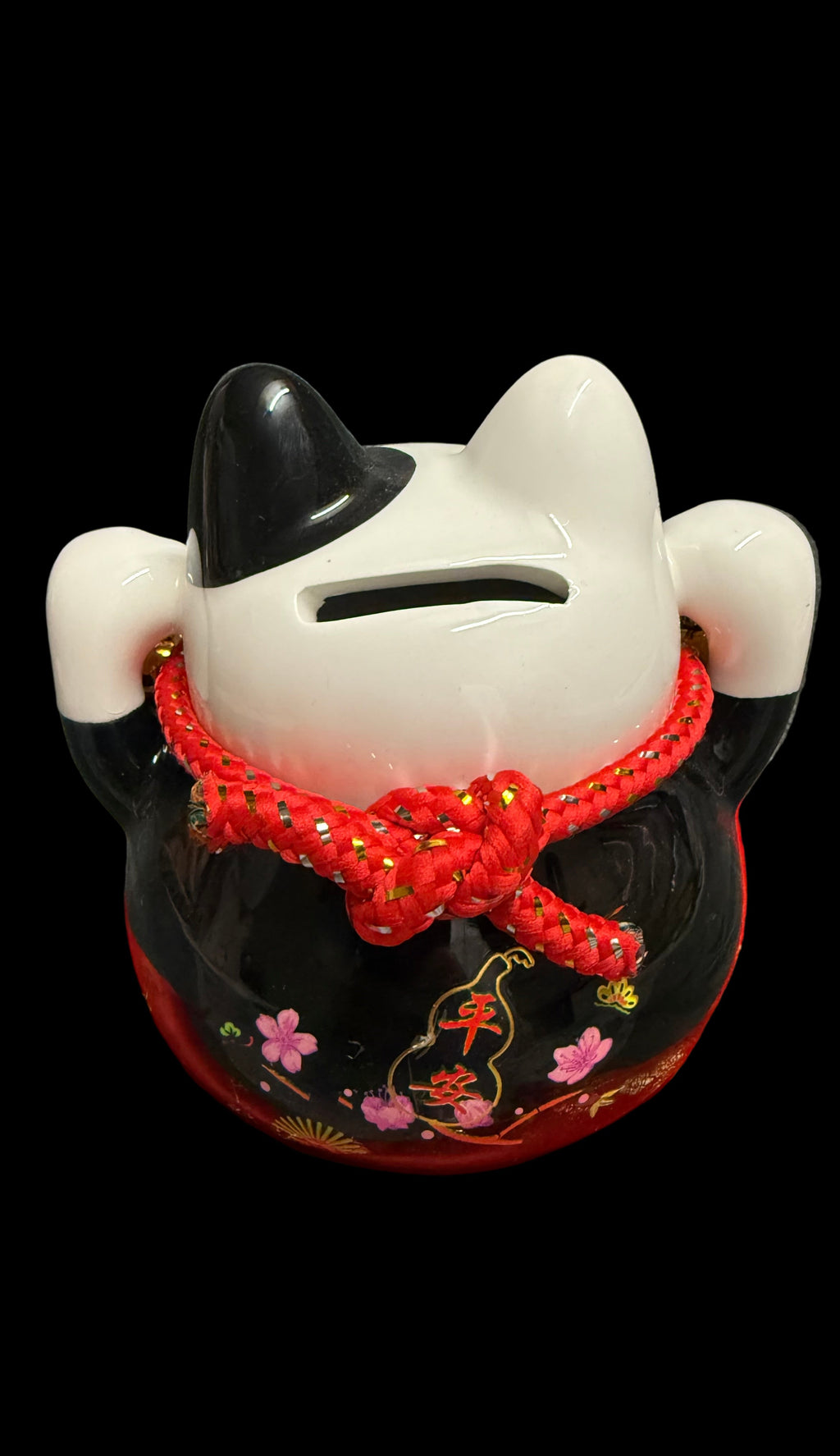 Tirelire Chat de la Fortune Noir